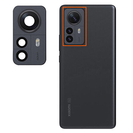 Xiaomi 12 Pro Uyumlu Kamera Lensi Cam Full 2201122C 2201122G