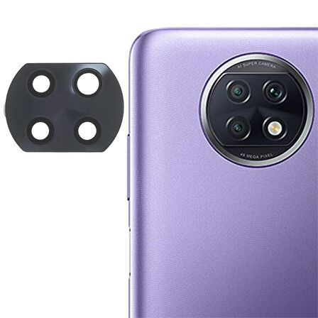 Xiaomi Redmi Note 9T Uyumlu Kamera Lensi Camı M2007J22G