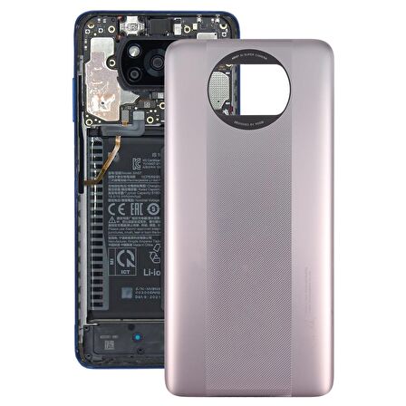 Xiaomi Poco X3 Pro Uyumlu Arka Pil Batarya Kapağı M2102J20SG M2102J20SI