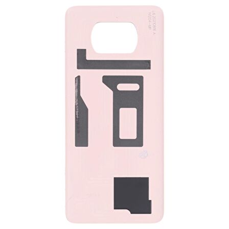 Xiaomi Poco X3 NFC Uyumlu Arka Pil Batarya Kapağı M2007J20CG M2007J20CT