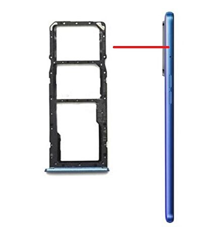 Realme 6 Uyumlu Sim Kart Tepsisi RMX2001
