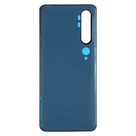 Xiaomi Mi Note 10 Pro Uyumlu Arka Pil Batarya Kapağı Cam M1910F4S