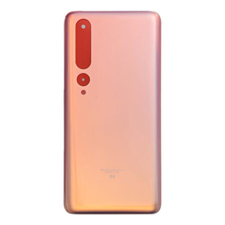 Xiaomi Mi 10 5GUyumlu Arka Pil Batarya Kapağı Cam M2001J2G M2001J2I