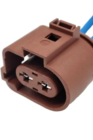 Kalorifer Motor Soketi Kahve 2 Pin