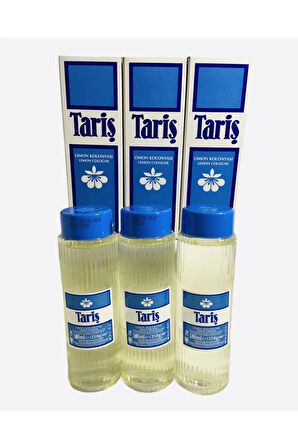 Tariş Limon Kolonyası 80 Derece 380cc Pet Şişe - 3'lü Set