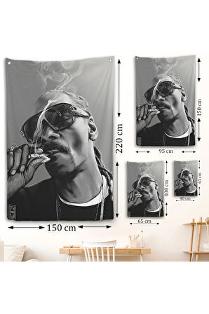 Snoop Dogg Duvar Örtüsü-7690