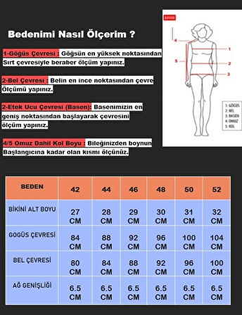 Kadın Siyah Beyaz Desenli Büyük Beden Astarlı Bikini Takım HZL25S-LC4006