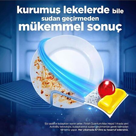Finish Quantum Max Bulaşık Makinesi Tableti 2x48'li 
