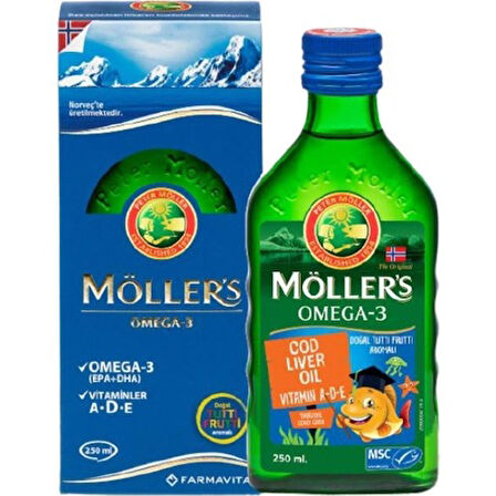 Farmavita Möllers Omega Tutti Frutti 250ML