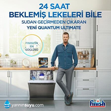 Finish Quantum Ultimate Bulaşık Makinesi Tableti 3x40'lı 