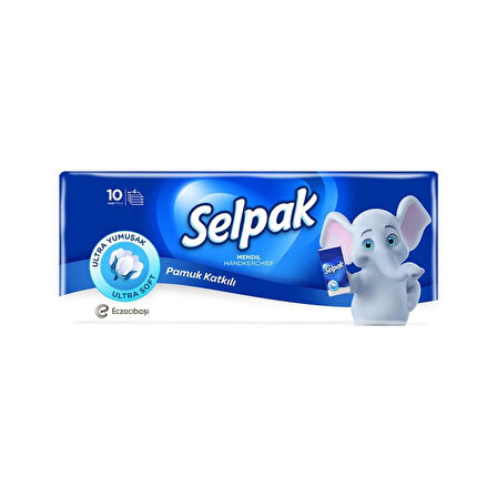 Selpak Mendil Cep Klasik 10'lu 4 Adet
