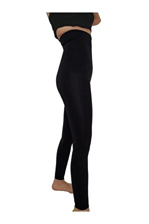 Siyah Korse Tayt Kadın Tayt Göbek Basen Kalca Toparlayıcı Tayt Doğum Sonrası Korse Spor Taytı