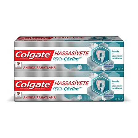 Diş Macunu Hassasiyete Pro Çözüm Anında Rahatlama 75 ml x 2 Paket