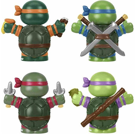 Fisher Price Little People Collector Teenage Mutant Ninja Turtles HPM43