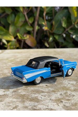 1957 Chevrolet Bel Air Koleksiyon Metal Araba Lüks Araba Oyuncak Araba Model Araba Chevy Bel Air
