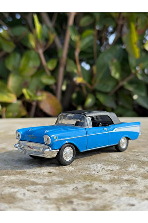 1957 Chevrolet Bel Air Koleksiyon Metal Araba Lüks Araba Oyuncak Araba Model Araba Chevy Bel Air