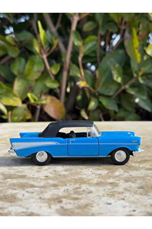 1957 Chevrolet Bel Air Koleksiyon Metal Araba Lüks Araba Oyuncak Araba Model Araba Chevy Bel Air