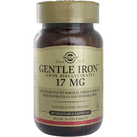 Gentle Iron 17 Mg 90 Kapsül