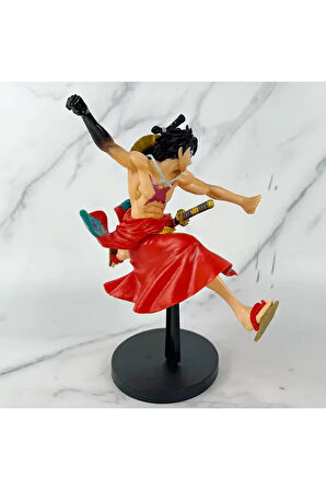 OnePiece Monkey D. Luffy Anime Aksiyon Figürü 20cm