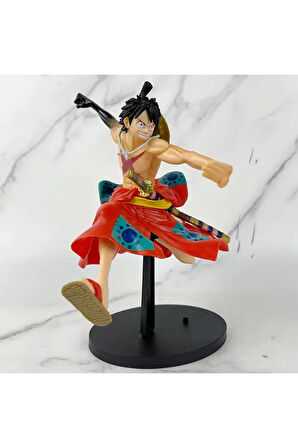 OnePiece Monkey D. Luffy Anime Aksiyon Figürü 20cm