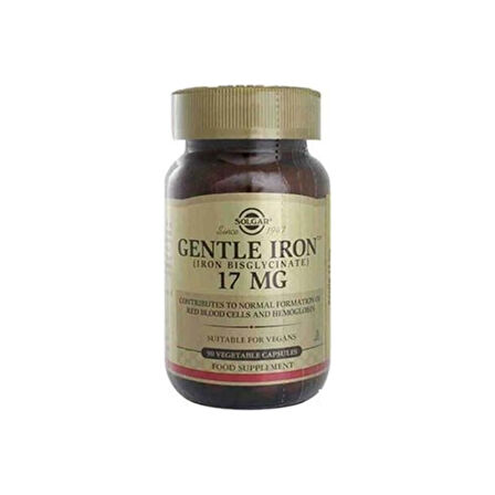 Gentle Iron 17 Mg 90 Kapsül