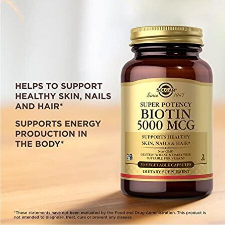 Biotin 5000 Mcg 50 Kapsül