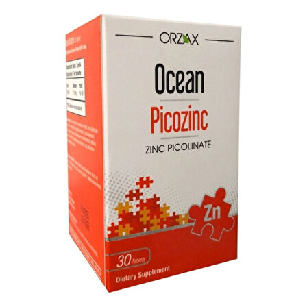 Ocean Ocean Picozinc Çinko Pikolinat 30 Kapsül