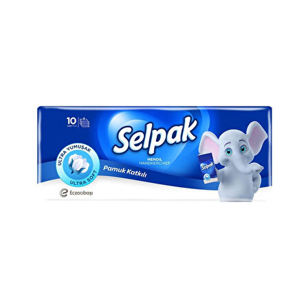 Mendil Cep Klasik 10'lu 8 Adet