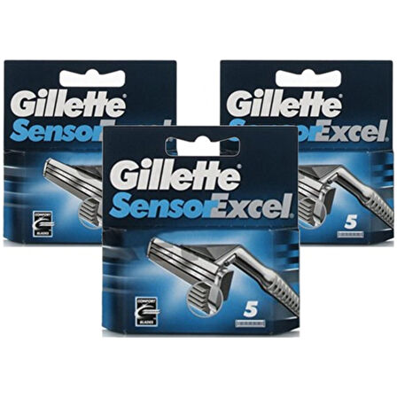 Sensor Excel 5'Li Yedek Tıraş Bıçağı X 3 Adet St
