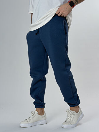 Şardonlu Lacivert Erkek Jogger Eşofman COC2552