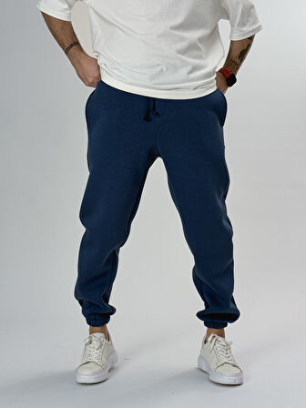 Şardonlu Lacivert Erkek Jogger Eşofman COC2552