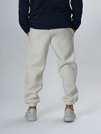 Şardonlu Ekru Erkek Jogger Eşofman COC2551