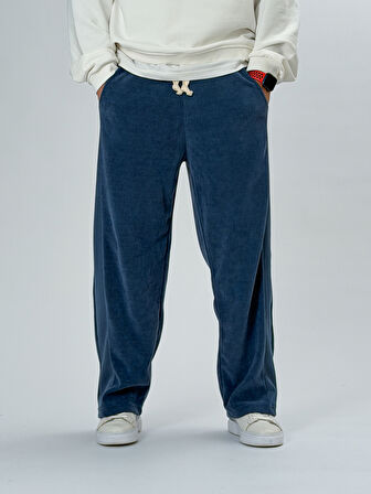 Oversize Lacivert Erkek Baggy Pantolon COC2547