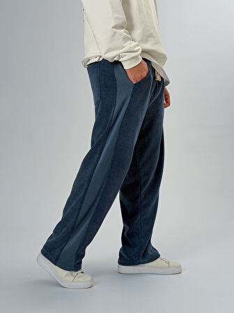 Oversize Lacivert Erkek Baggy Pantolon COC2547