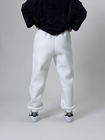 Şardonlu Ekru Kadın Jogger Eşofman COC2538