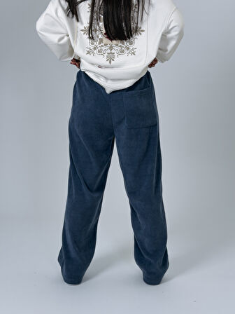 Oversize Lacivert Kadın Baggy Eşofman COC2534