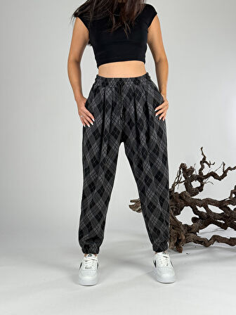 Desenli Kadın Jogger Pantolon COC1068