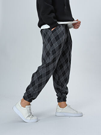 Erkek Desenli Pileli Yarım Şalvar COC2523