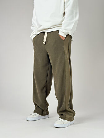 Oversize Haki Erkek Baggy Pantolon COC2521