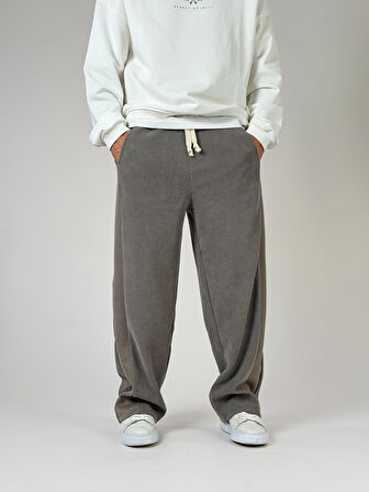 Oversize Gri Erkek Baggy Pantolon COC2520