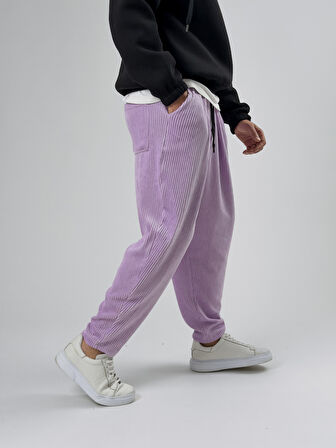 Mor Pileli Erkek Yarım Şalvar COC2559