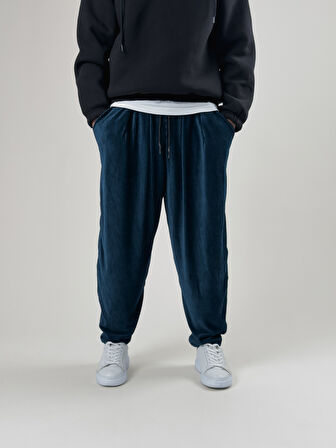 Petrol Pileli Erkek Yarım Şalvar COC2560