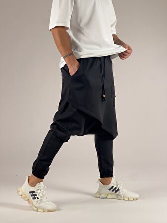 Likralı Tasarım Erkek Şalvar COC1041