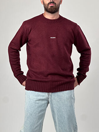 Basic Bordo Erkek Sweatshirt COC1015