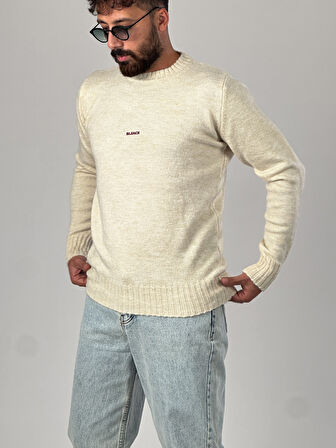 Basic Bej Erkek Sweatshirt COC1014