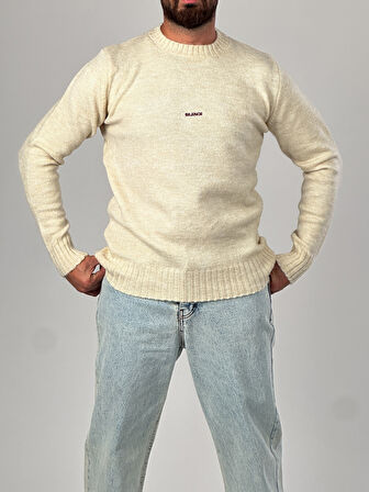 Basic Bej Erkek Sweatshirt COC1014