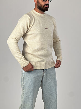 Basic Bej Erkek Sweatshirt COC1014