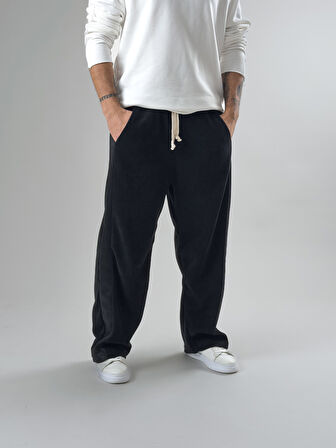 Oversize Siyah Erkek Baggy Pantolon COC2598