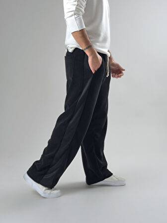 Oversize Siyah Erkek Baggy Pantolon COC2598