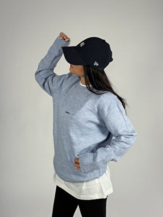 Basic Mavi Kadın Sweatshirt COC1196